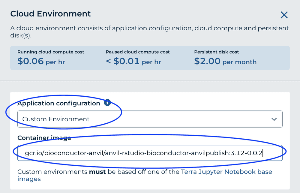 Enter Container Image